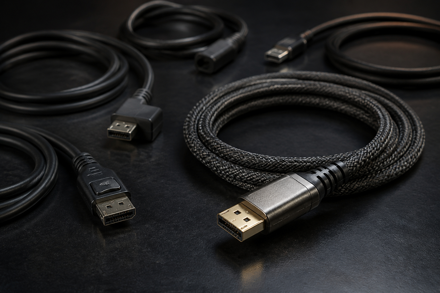 DisplayPort 2.1 Kabel DP80 mit verschiedenen Längen für Gaming