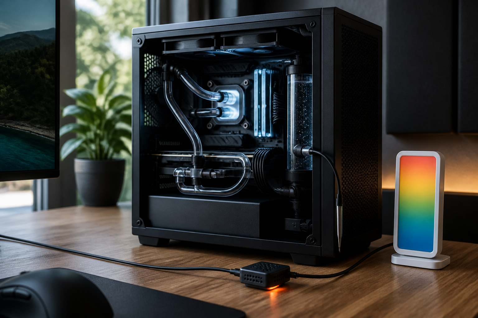 Verschiedene PC-Temperaturmesser für Gehäuse und Wasserkühlung