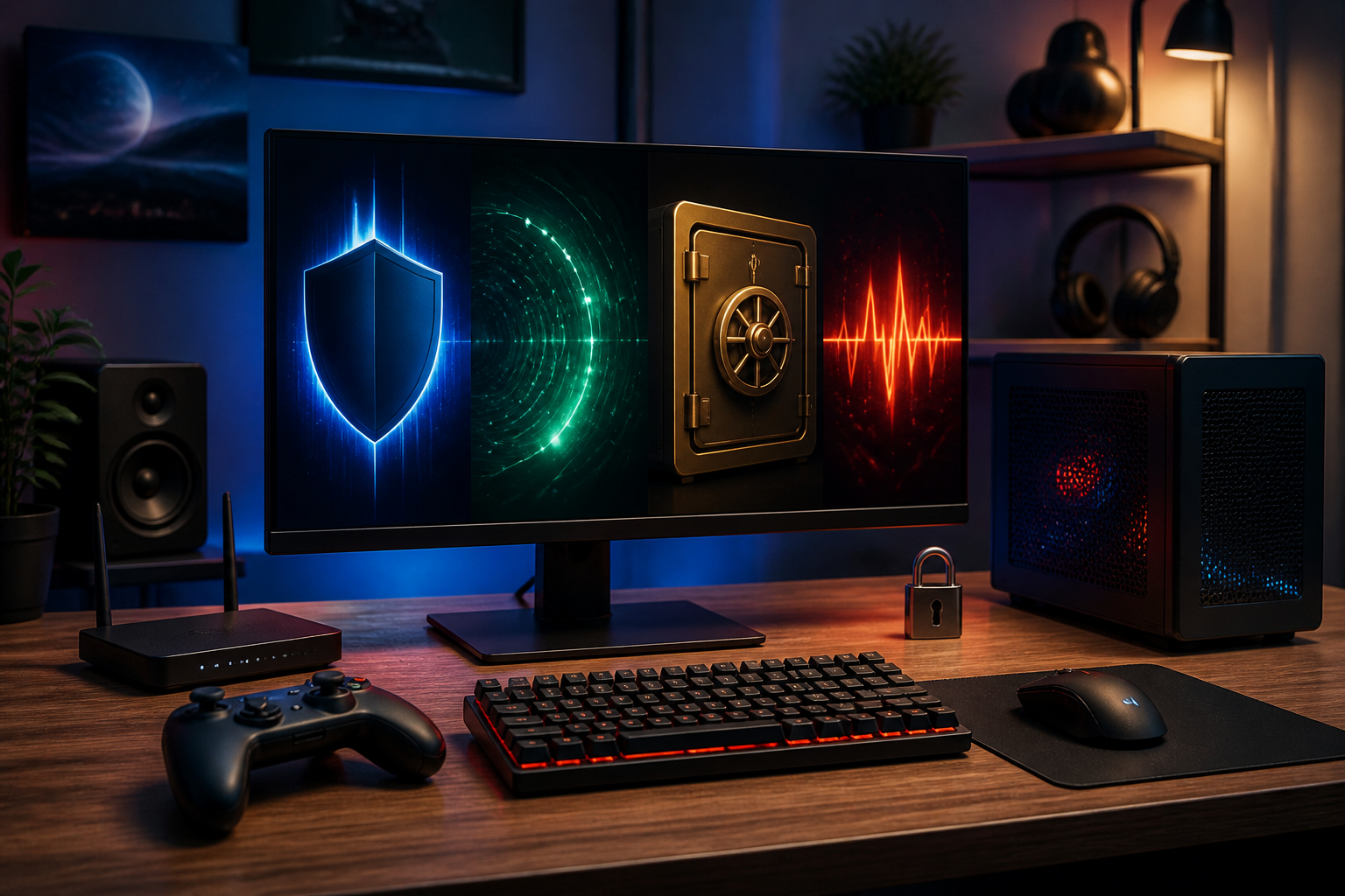 Virenschutz und Sicherheitssoftware für Gaming-PCs vergleichen