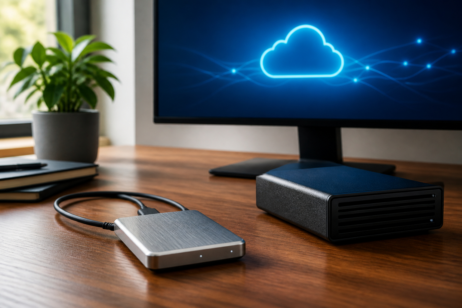 3-2-1-Backup-Strategie mit SSD und Festplatte für Gaming