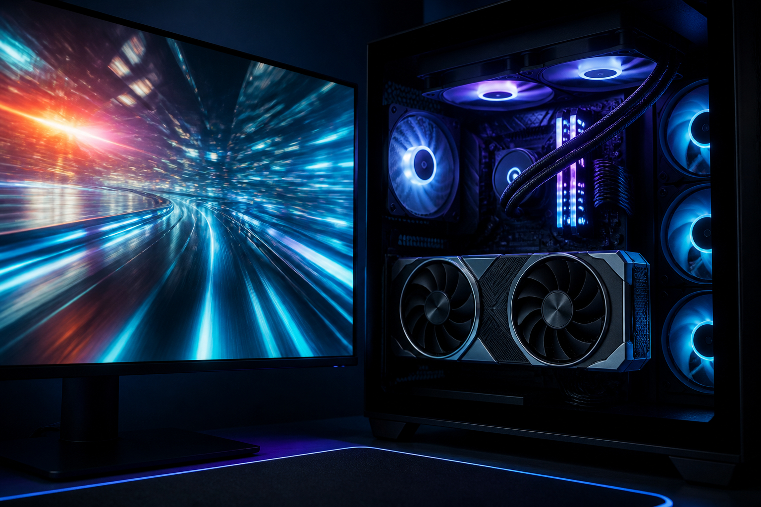 Moderne Grafikkarte mit AV1-Encoder für hochwertige Gaming-Aufnahmen
