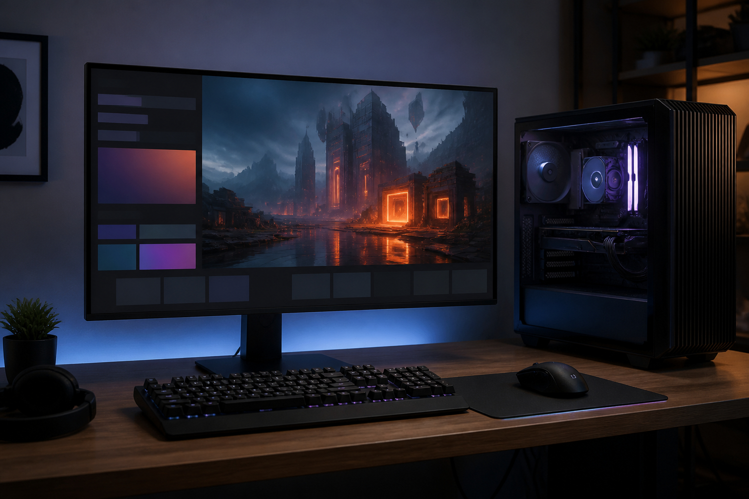 Linux Gaming PC mit Steam und Proton