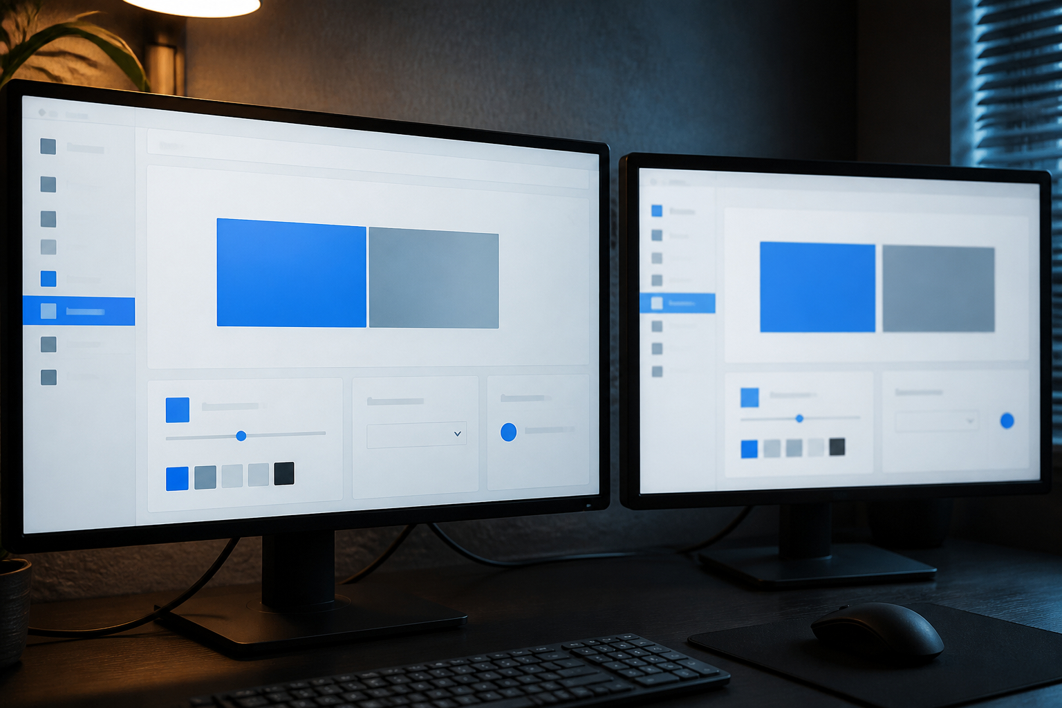 Windows-Anzeigeeinstellungen für Auflösung Skalierung und Bildwiederholrate bei zwei Monitoren