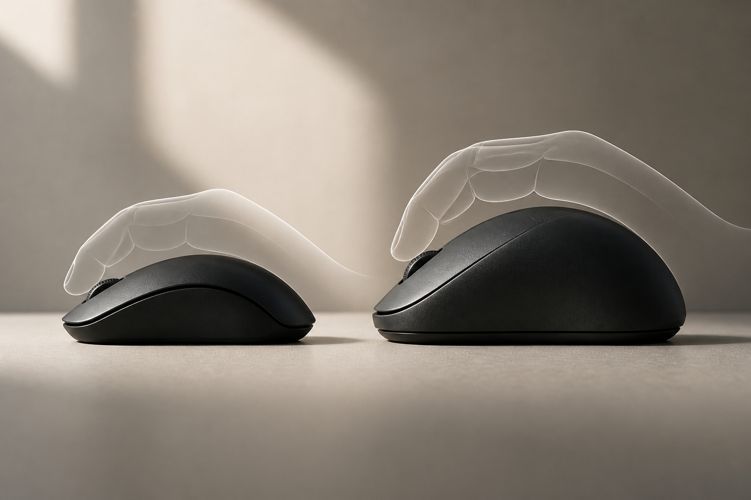 Claw Grip und Fingertip Grip bei Gaming Mäusen