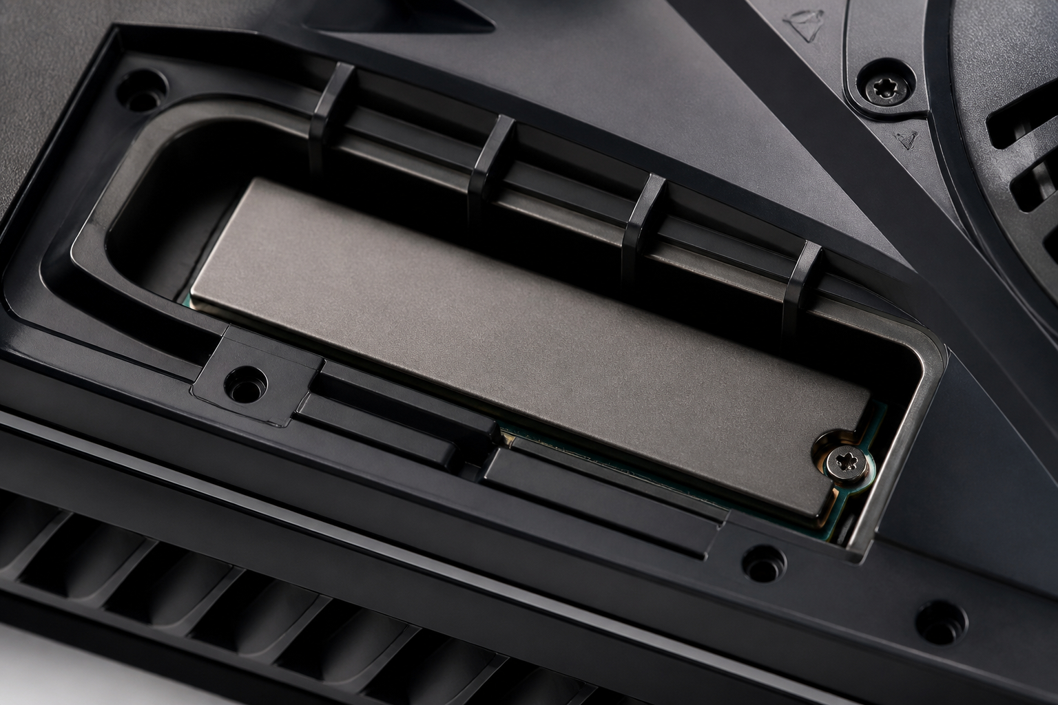 M.2-SSD korrekt in PS5 eingebaut