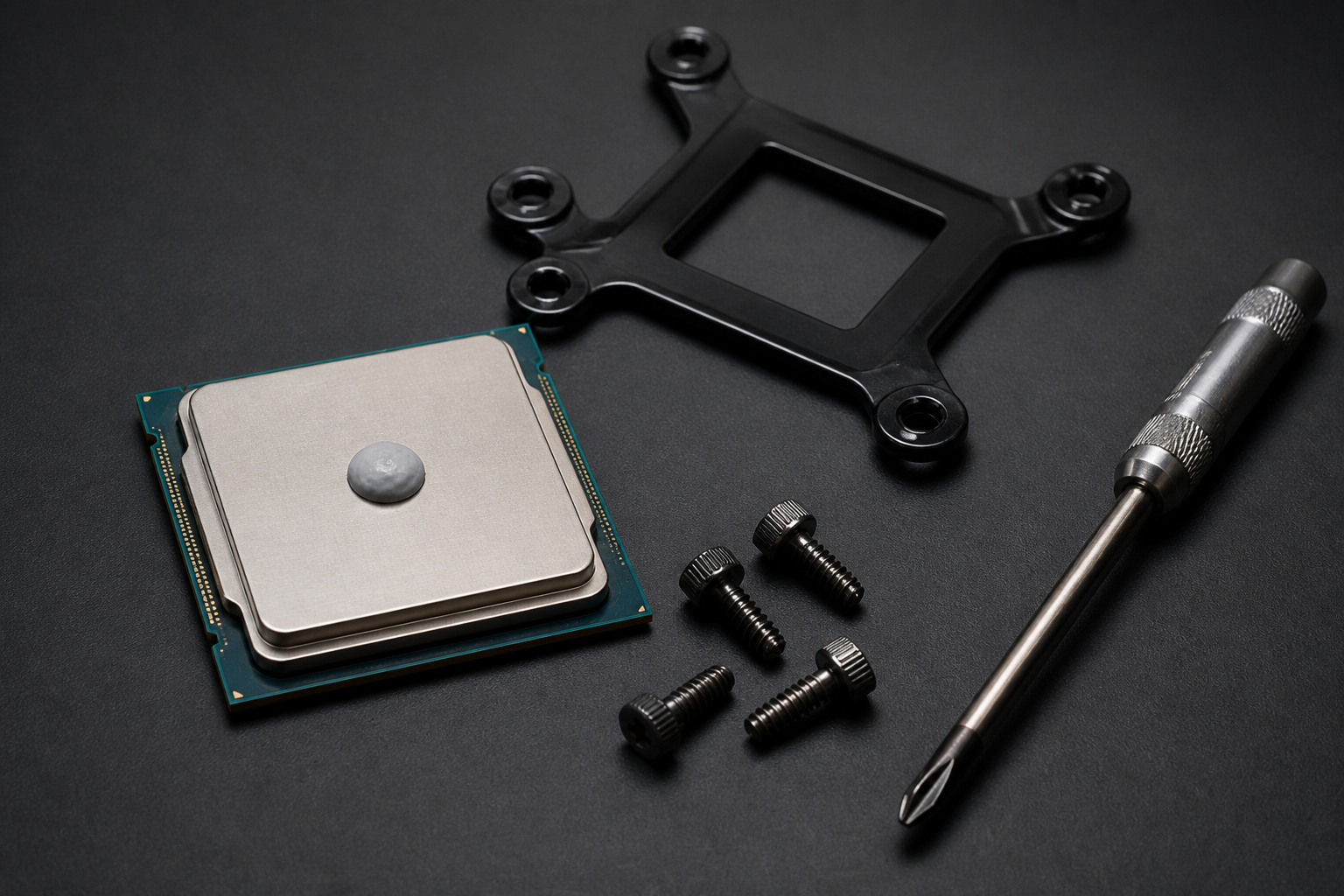 Wärmeleitpaste beim Einbau eines CPU Kühlers