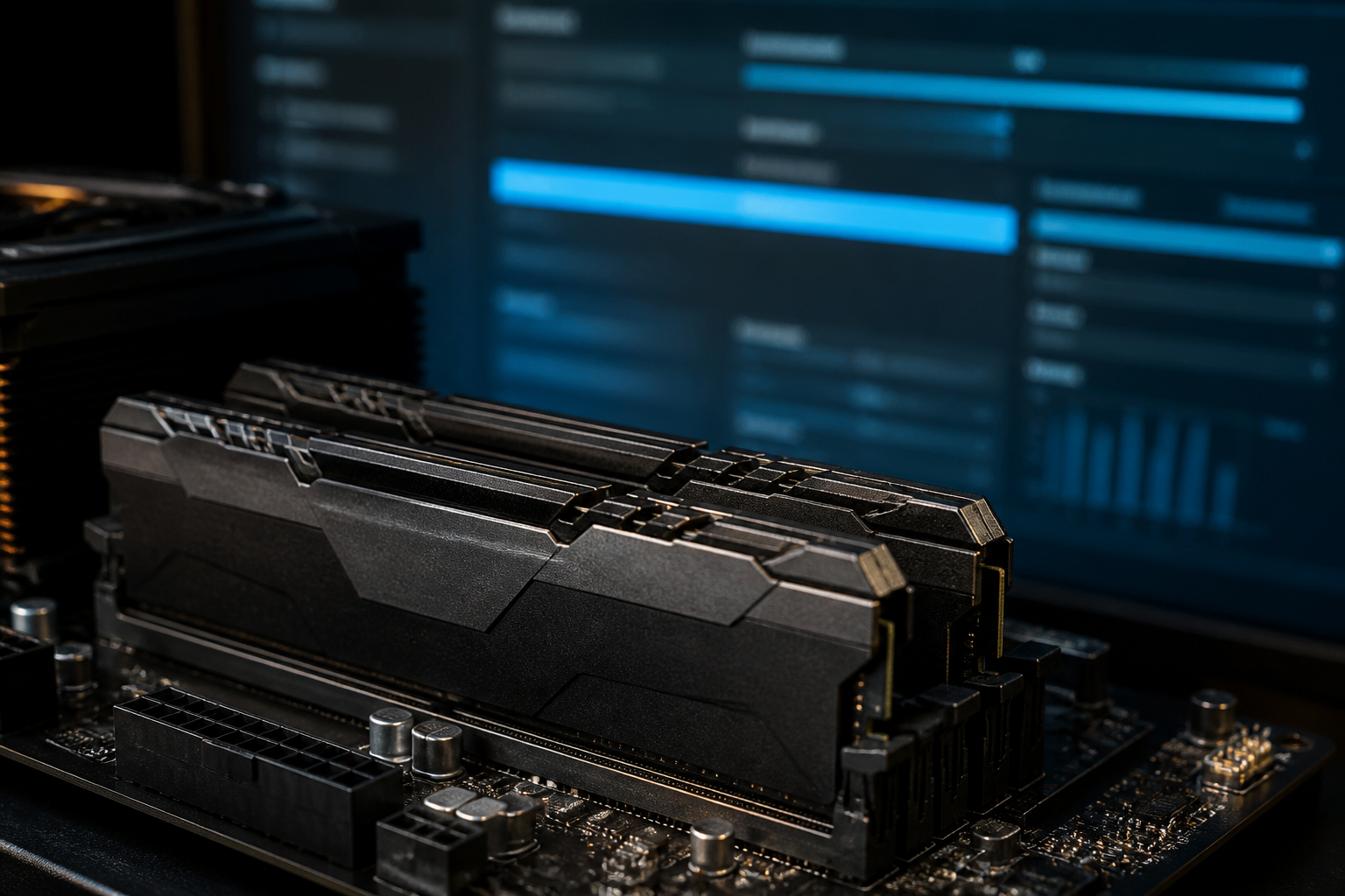 DDR5 RAM und BIOS XMP EXPO Profil auf einem Gaming-Mainboard