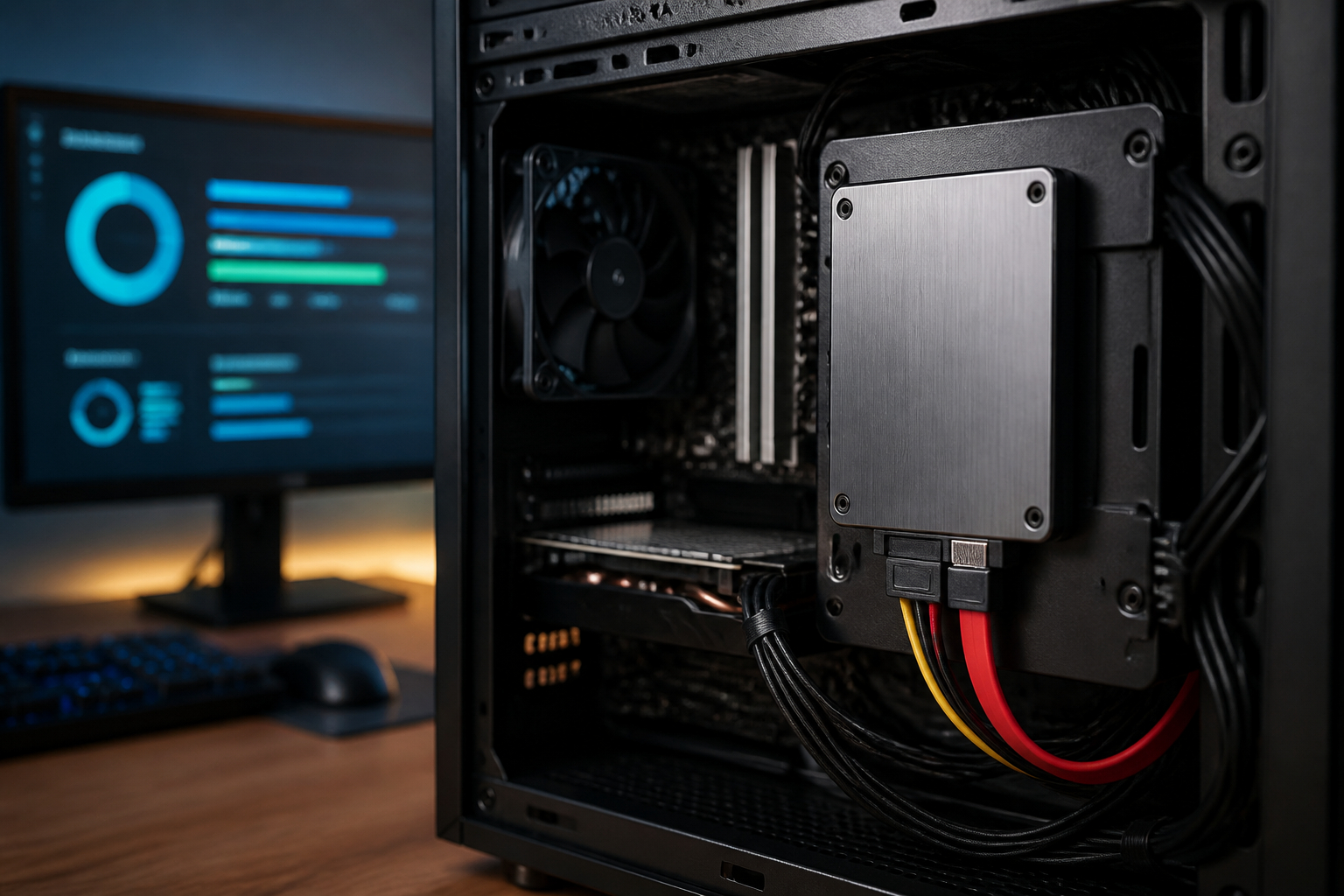 SSD-Gesundheit einer internen SATA-SSD am PC prüfen