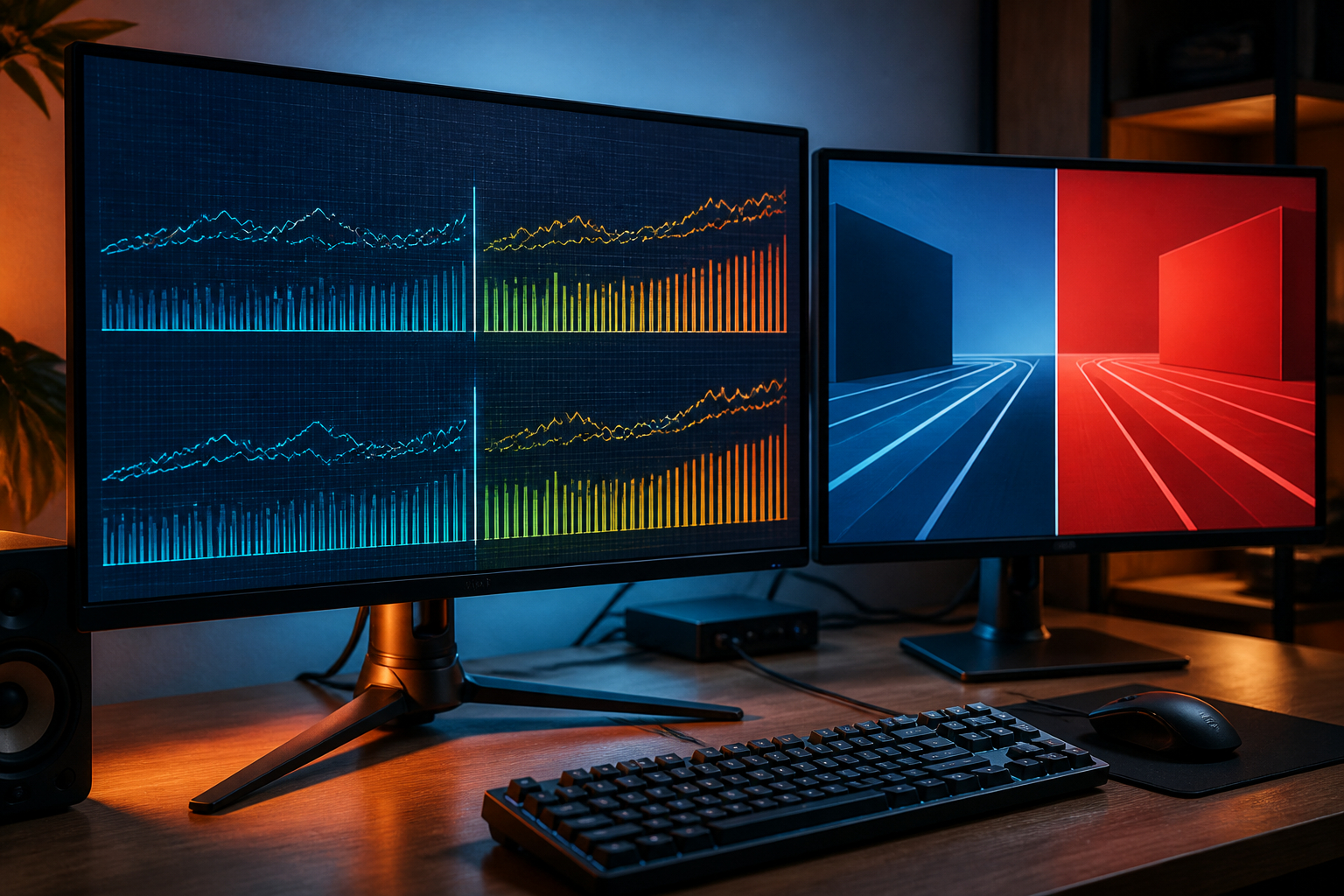 Frametime- und FPS-Test beim Optimieren eines Windows-Gaming-PCs