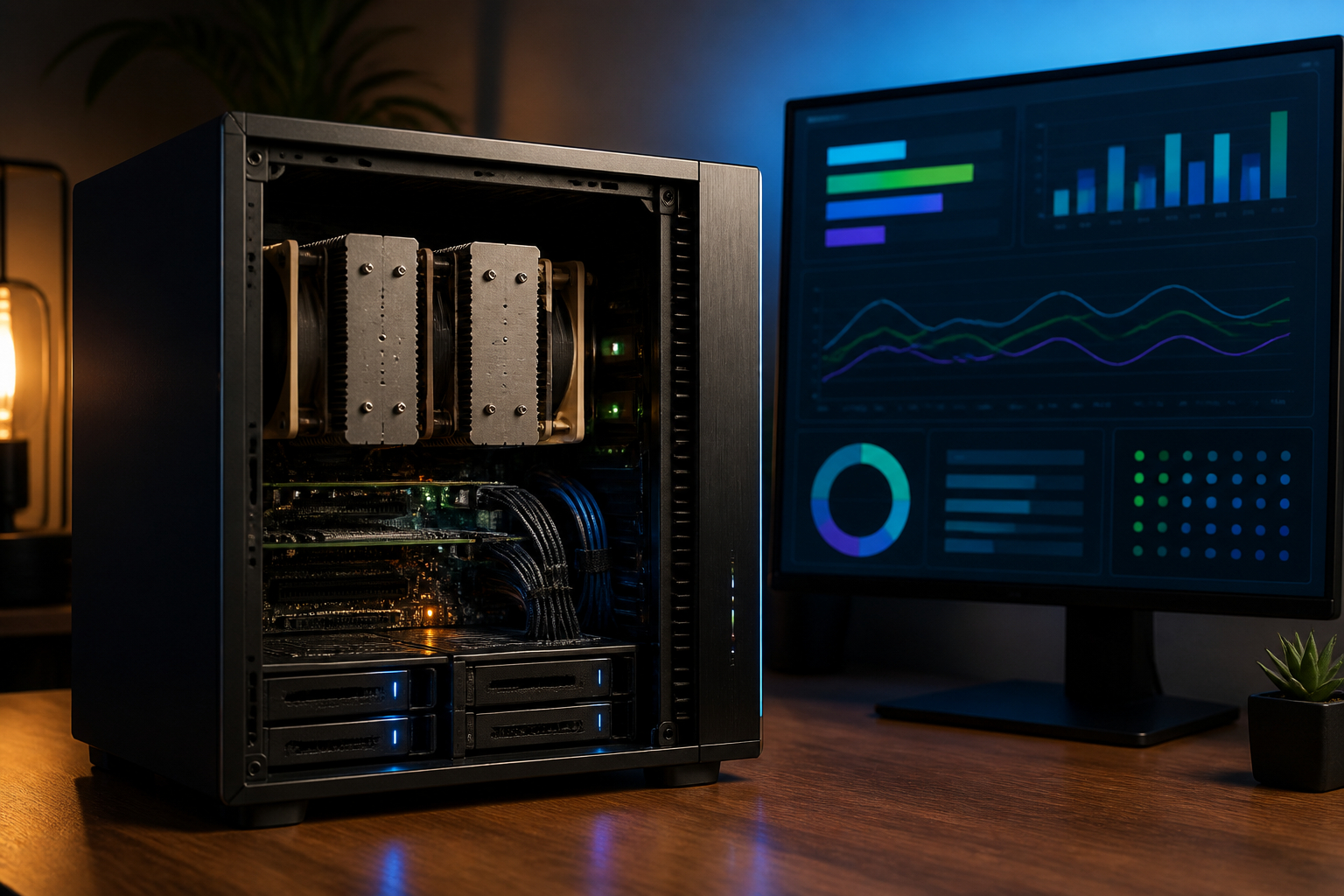 Monitoring eines privaten Gameservers auf einem Mini-PC