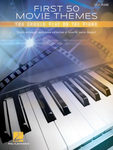 First 50 Movie Themes Easy Piano Songbook