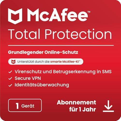 McAfee Total Protection (1 Gerät) 2025