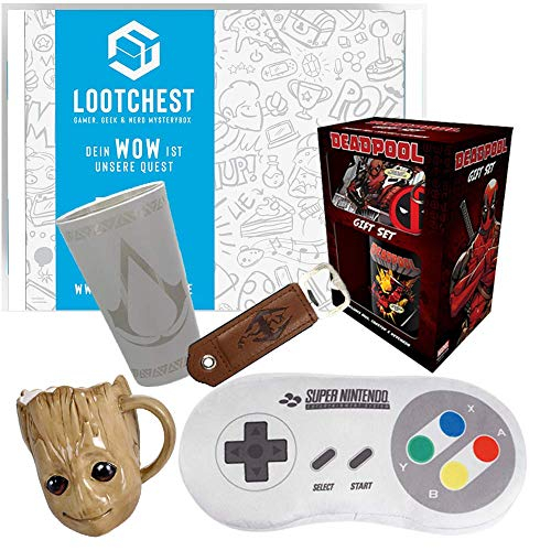 lootchest ReUnite XXL Themenbox für Gamer, Geeks und Nerds!