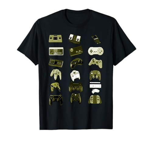 Gaming Spiele Konsole Controller Evolution - Zocker T-Shirt T-Shirt