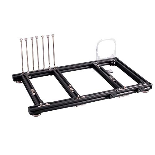 VBESTLIFE DIY Computergehäuse, Open Frame Aluminiumlegierung