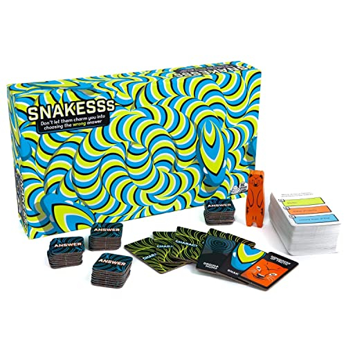 Snakesss: EIN rutschiges Gesellschaftsspiel für Familien und Erwachsene