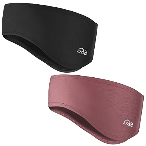 Stirnband Kopfband Ohrenwärmer für Damen und Herren-Frühling/Herbst/Winter Fleece Ohrenschützer Sport Stirnbänder