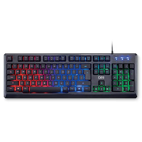 DR1TECH Puma Ergonomische Gaming Tastatur