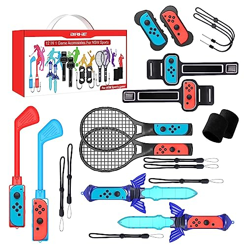 12 in 1 Switch Sport Zubehör Set Bundle