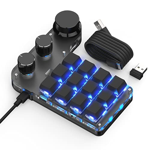 BRIMFORD Mechanische Mini Makro Tastatur