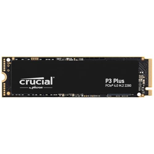 Crucial P3 Plus SSD 1TB M.2 PCIe Gen4 NVMe