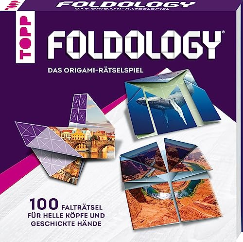 Foldology – Das Origami-Rätselspiel: 100 einzigartige Falträtsel für helle Köpfe und geschickte Hände