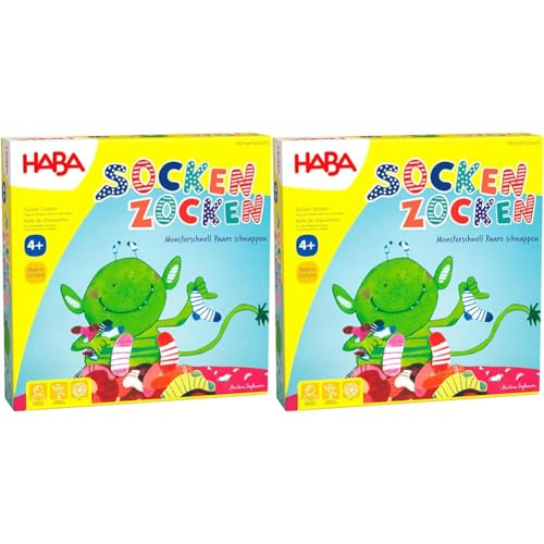 HABA 4465 - Socken zocken, schnelles Suchspiel