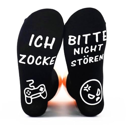 Lustige Socken Gaming Socken von youbeautify
