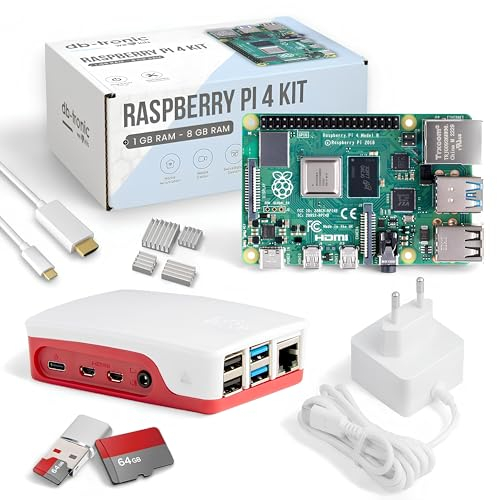 Raspberry Pi 4 4GB Starter-Kit | 64GB Edition