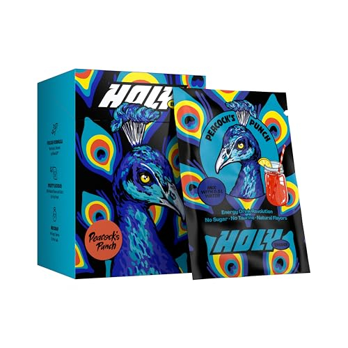 HOLY Energy Gaming Booster 10er Probier-Box 'Peacock's Punch'