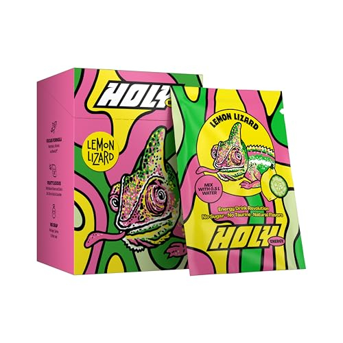 HOLY Energy Gaming Booster 10er Probier-Box 'Lemon Lizard'