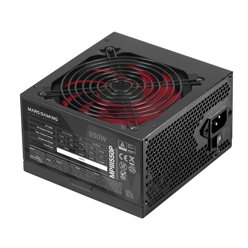 Mars Gaming MPIII550P, PC-Netzteil ATX 550W
