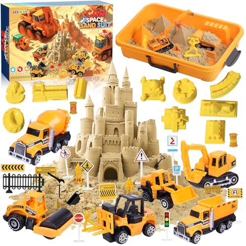 JEDWKFA Kinetischer Sand Baustelle