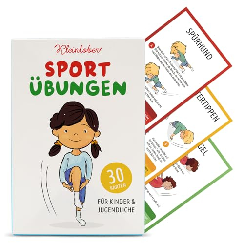 Kleintober 30 Trainingskarten für Kinder & Jugendliche