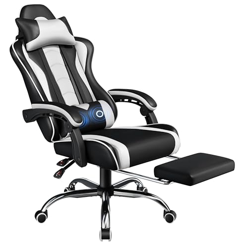 Yaheetech Gaming Stuhl Ergonomischer Gamer Stuhl