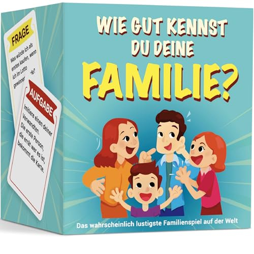 Wie gut kennst du deine Familie?
