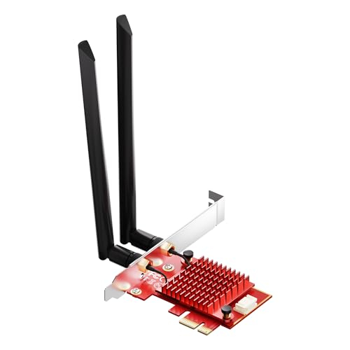 BZIZU WiFi 6E PCIe-Karte Gaming