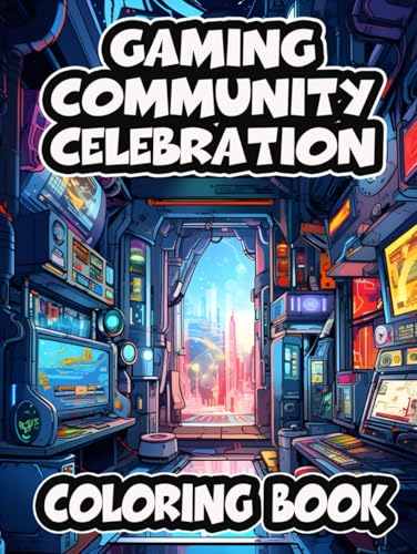 Gaming Community Celebration Coloring Book
