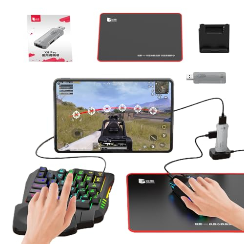 Iouyjiu Spieltastatur- und Mäuse -Kombination