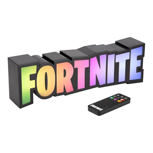 Paladone Fortnite RGB-Logo-Lampe mit Farbwechsel
