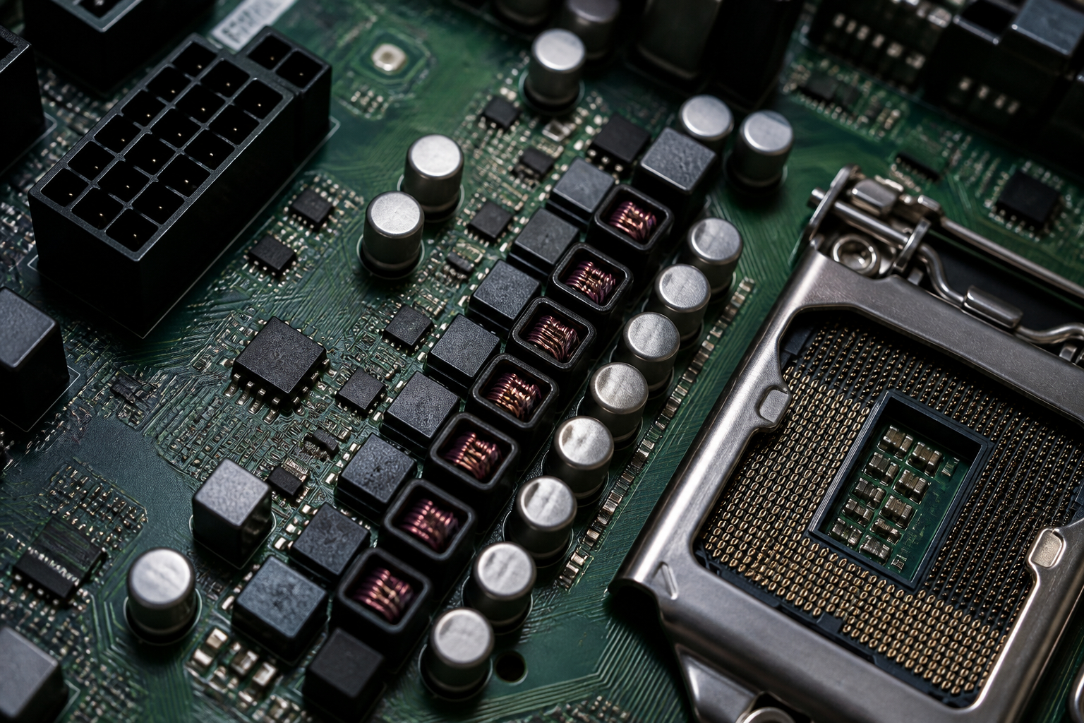 Aufbau einer VRM-Spannungsversorgung für die CPU