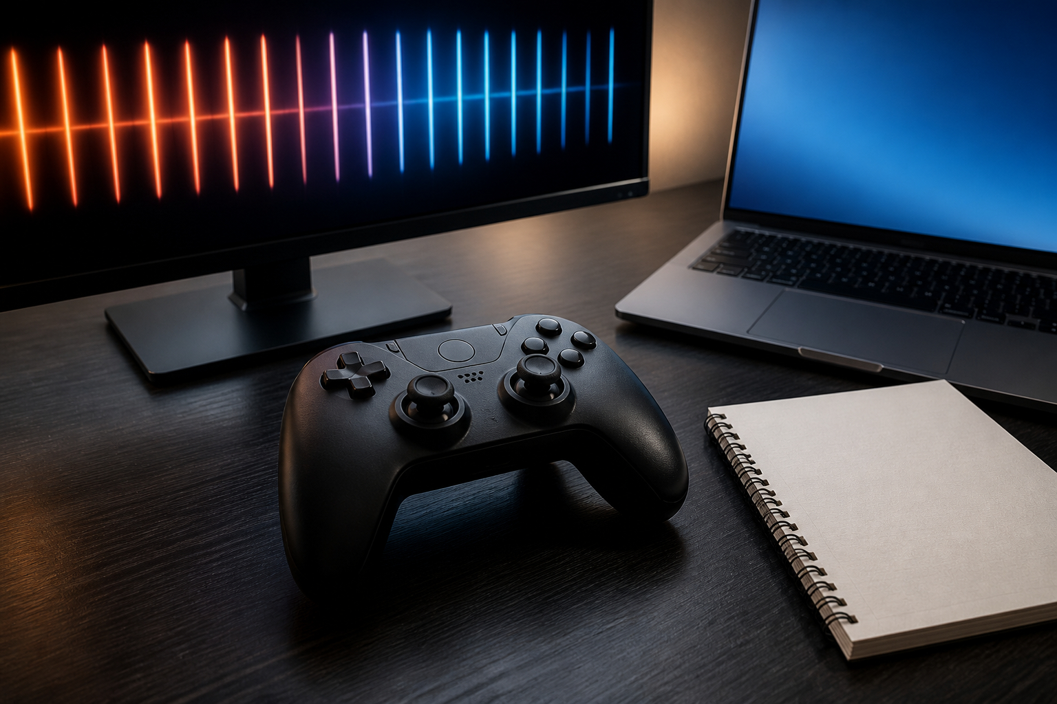 Gamepad-Latenz messen mit Monitor und Testprotokoll