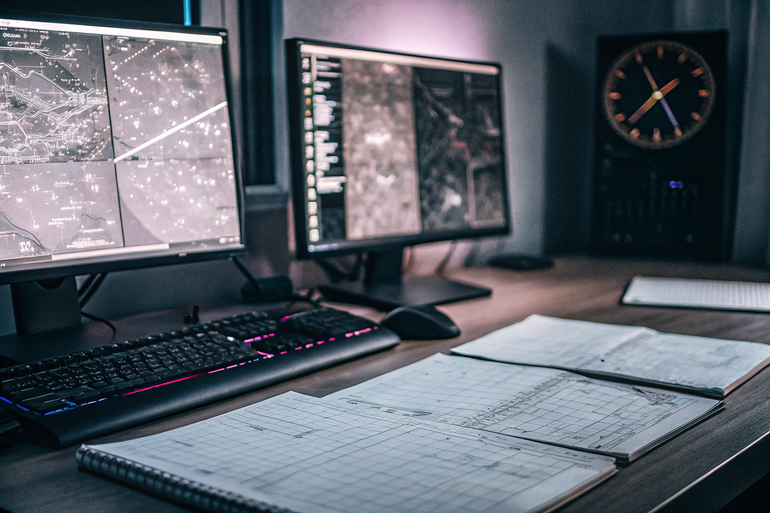 Spieler, die gemeinsam Strategien diskutieren und mögliche Spielzüge analysieren. E-Sport-Team bei der Strategieplanung