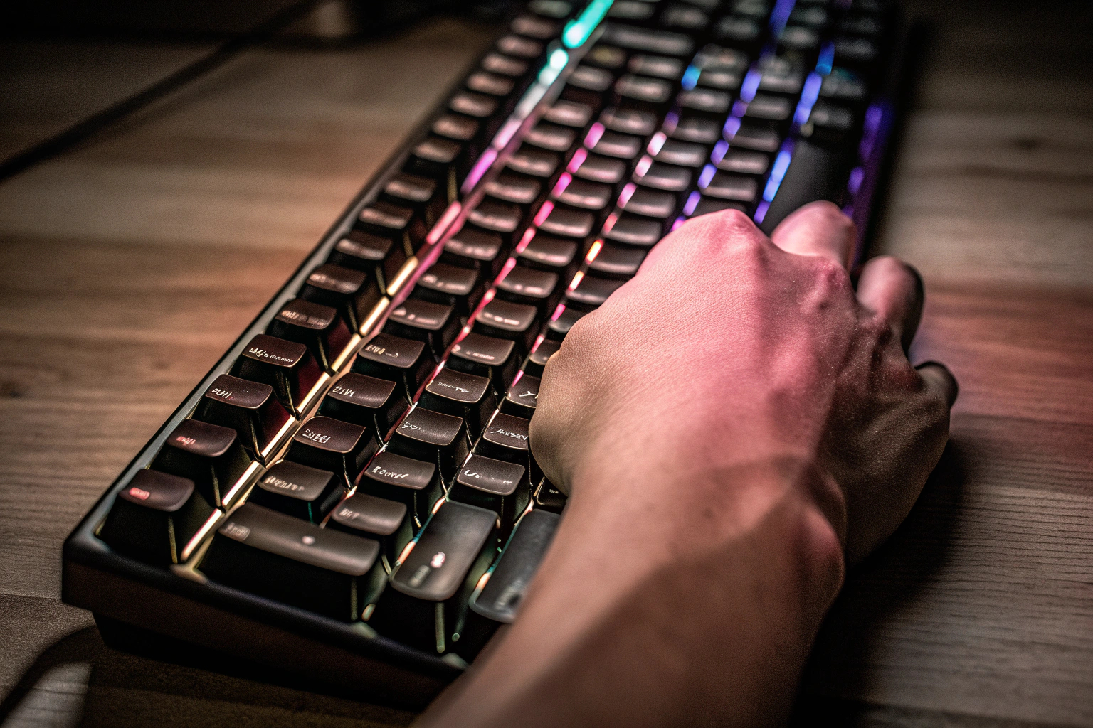 SteelSeries Apex 3 Tastatur mit leuchtender RGB-Beleuchtung und magnetischer Handballenauflage. SteelSeries Apex 3 Tastatur
