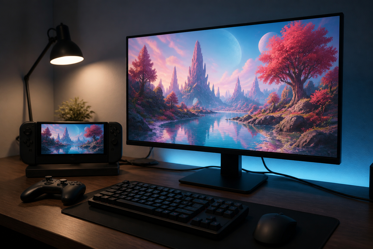 Cross-Save zwischen PC und Konsole auf zwei Bildschirmen