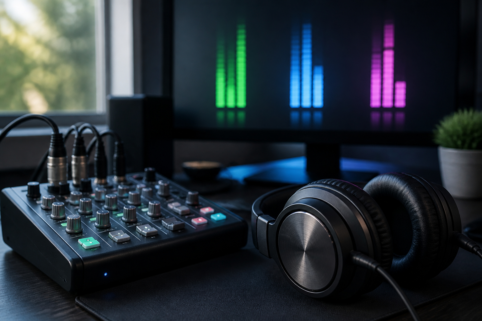 Audio-Monitoring und Pegelkontrolle in einem günstigen Streaming-Setup