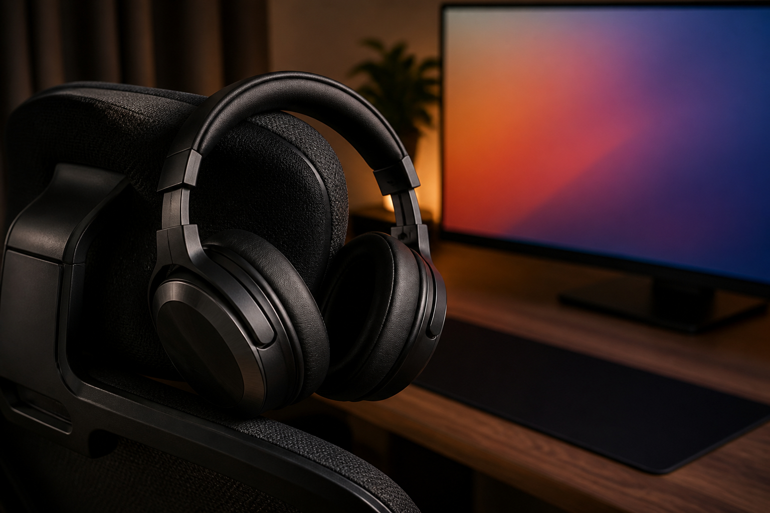 Bequemes Gaming-Headset bei einer langen Gaming-Session
