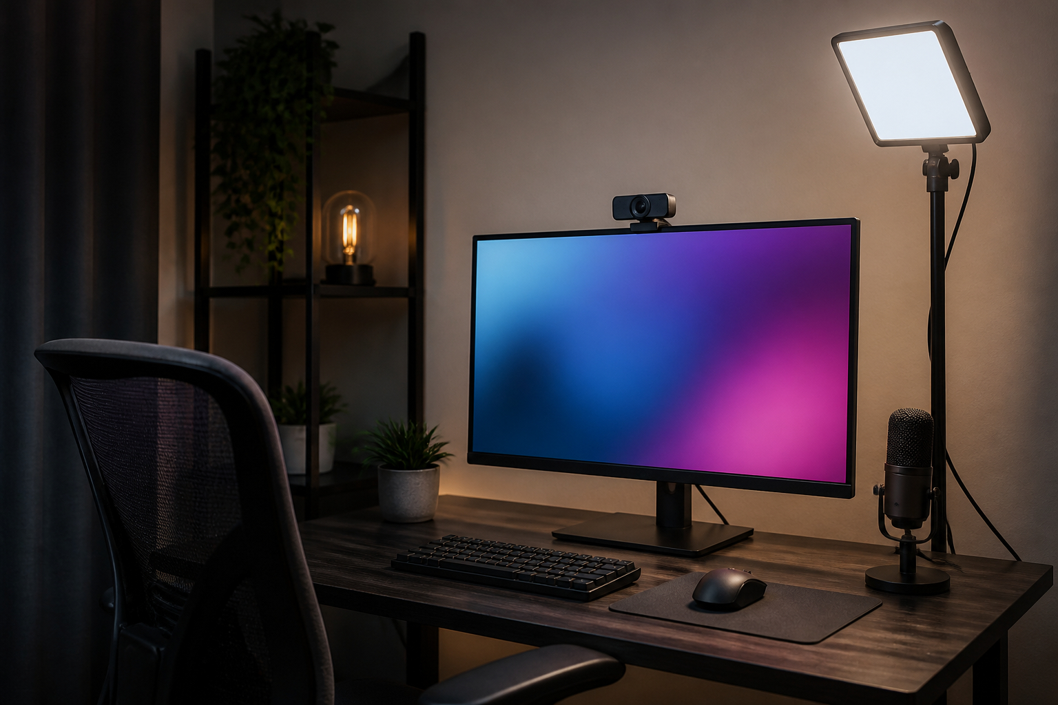 Günstige LED-Beleuchtung verbessert das Webcam-Bild beim Streamen