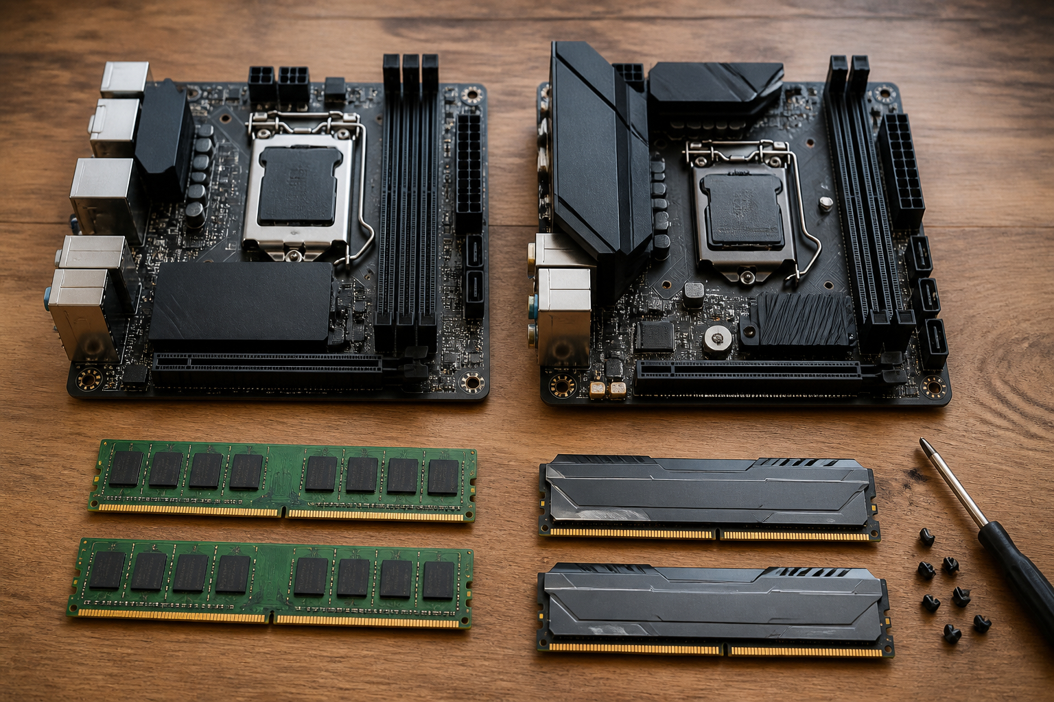 DDR4 und DDR5 beim Mini-ITX-PC vergleichen