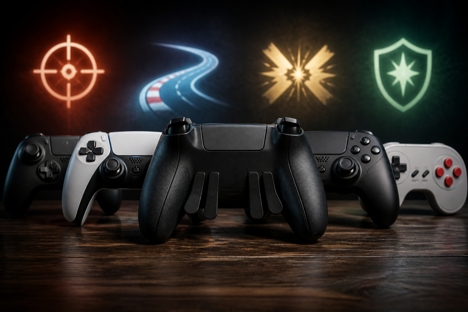 Controller mit Rücktasten im Vergleich für verschiedene Spielgenres